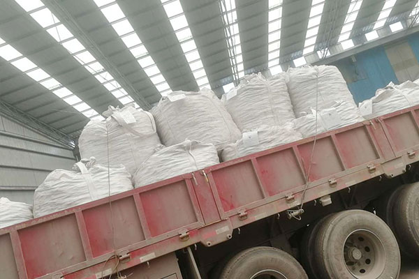 Loading of Calcium Silicon Alloy