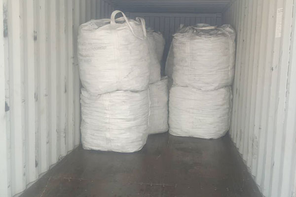 Loading of Calcium Silicon Alloy