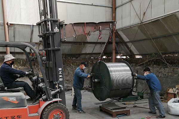 Loading of Cored Wire